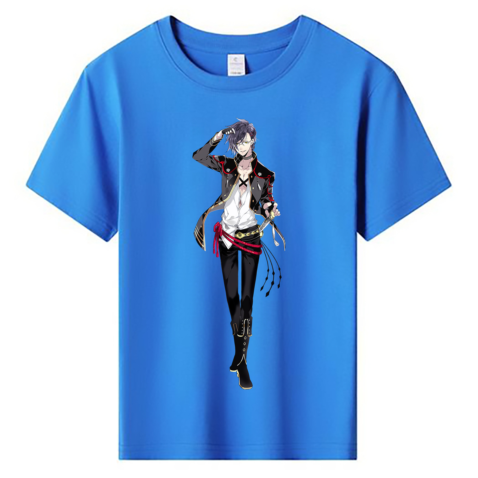 （画像用） 刀剣乱舞 Touken Ranbu 綿100％キッズTシャツ（フロントプリント）